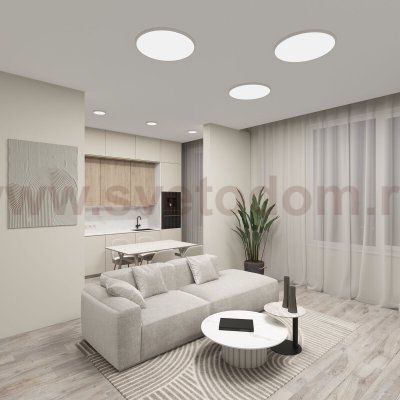 Потолочный светильник Denkirs DK6522-WH THIN