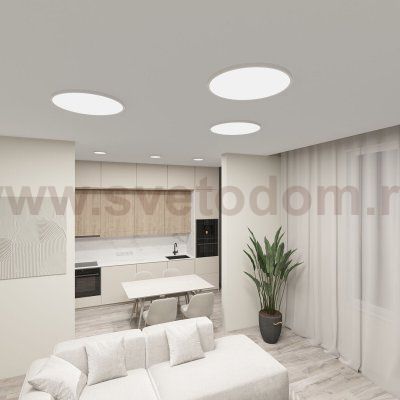 Потолочный светильник Denkirs DK6522-WH THIN