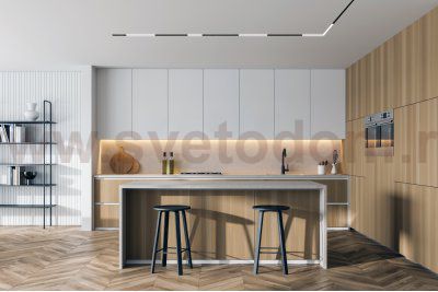 Светильник на шине Denkirs DK8004-CONN-BK SMART LINEAR