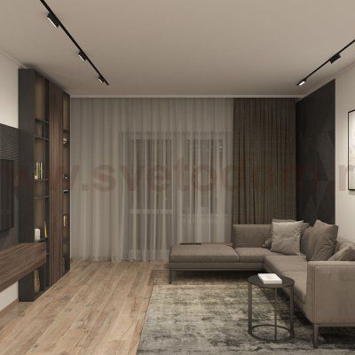 Светильник на шине Denkirs DK8009-BK SMART LINEAR