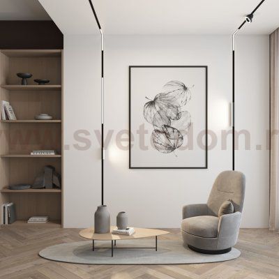 Светильник на шине Denkirs DK8009-BK SMART LINEAR