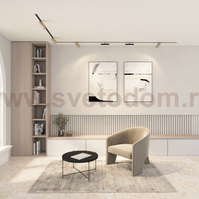 Светильник на шине Denkirs DK8020-BG SMART SPOT
