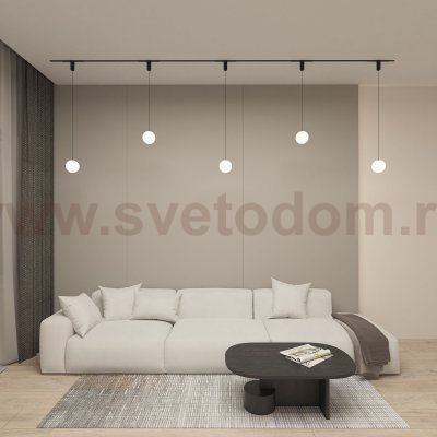 Светильник на шине Denkirs DK8052-BK SMART MOON