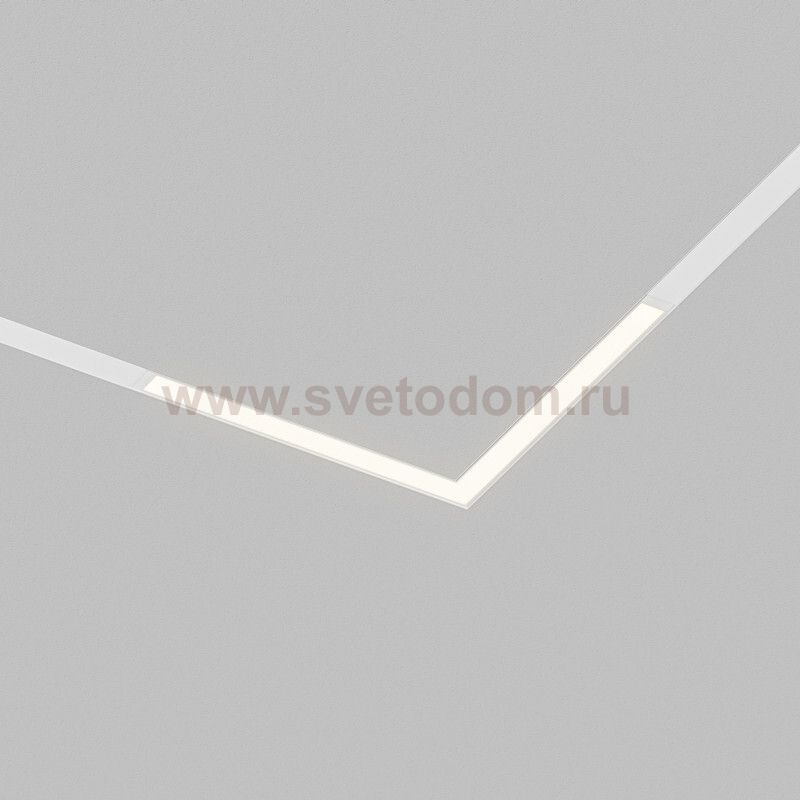 Угловой светильник SIMPLE LINEAR 18W 3000K, белый