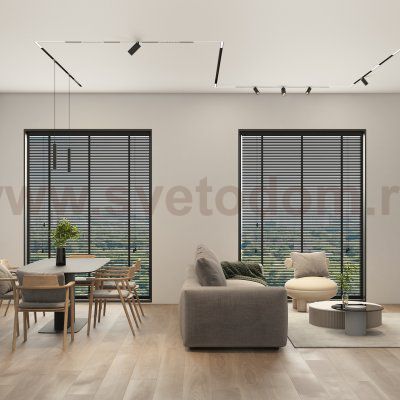 Светильник на шине Denkirs DK8214-BK SIMPLE LINEAR