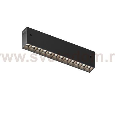 Акцентный светильник SMART GRILL ZigBee, 9 Вт, 2700–6000K, 24°, Ra95, 100–265VAC, алюминий, черный
