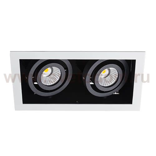DL 3015 white/black светильник встраиваемый Italline