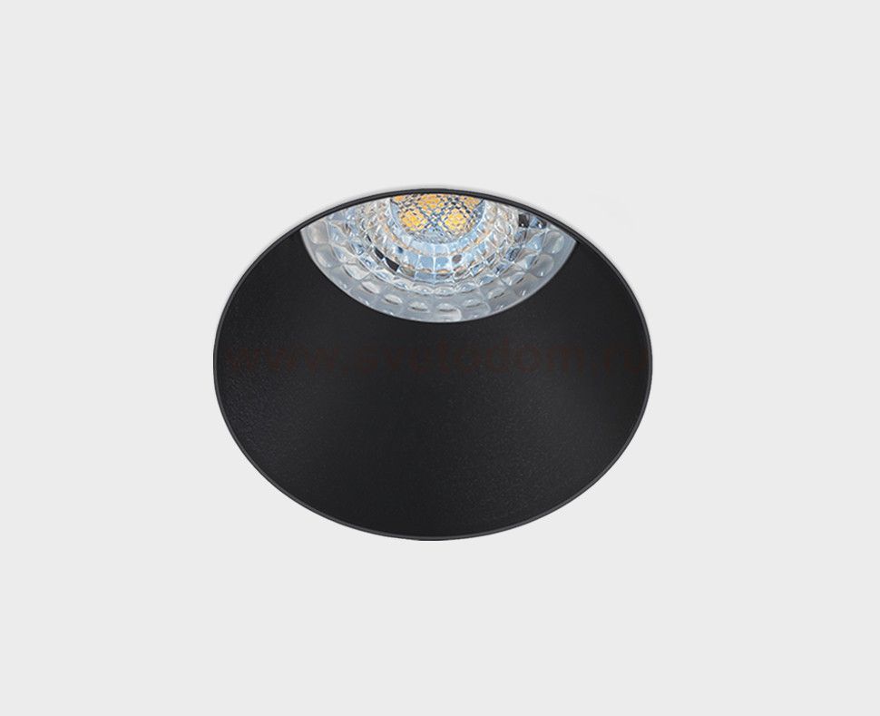 DL 2248 GU10 black светильник встраиваемый Italline