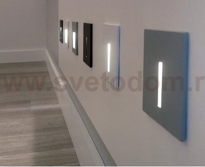 DL 3020 grey светильник встраиваемый Italline