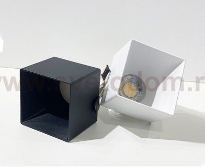 DL 3024 black светильник встраиваемый