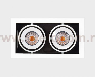 DL 3033 white 3000K светильник встраиваемый поворотный