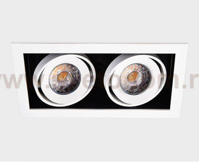 DL 3033 white 4000K светильник встраиваемый поворотный