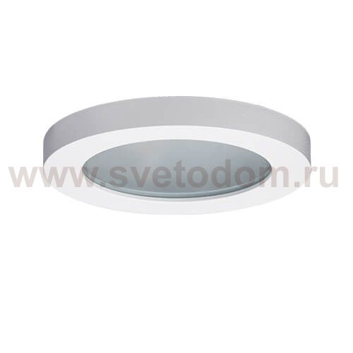 DL-2633 белый светильник встраиваемый Italline