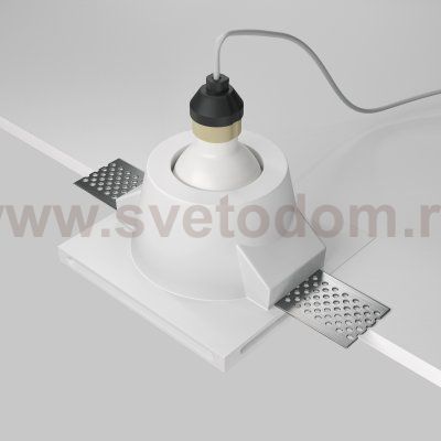 Встроенный светильник Maytoni DL001-1-01-W Gyps