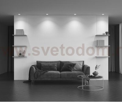 Встроенный светильник Maytoni DL001-1-01-W Gyps