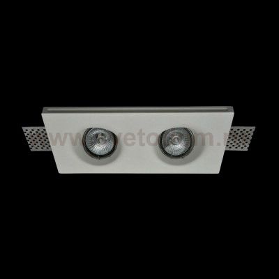 Встроенный светильник Maytoni DL002-1-02-W Gyps