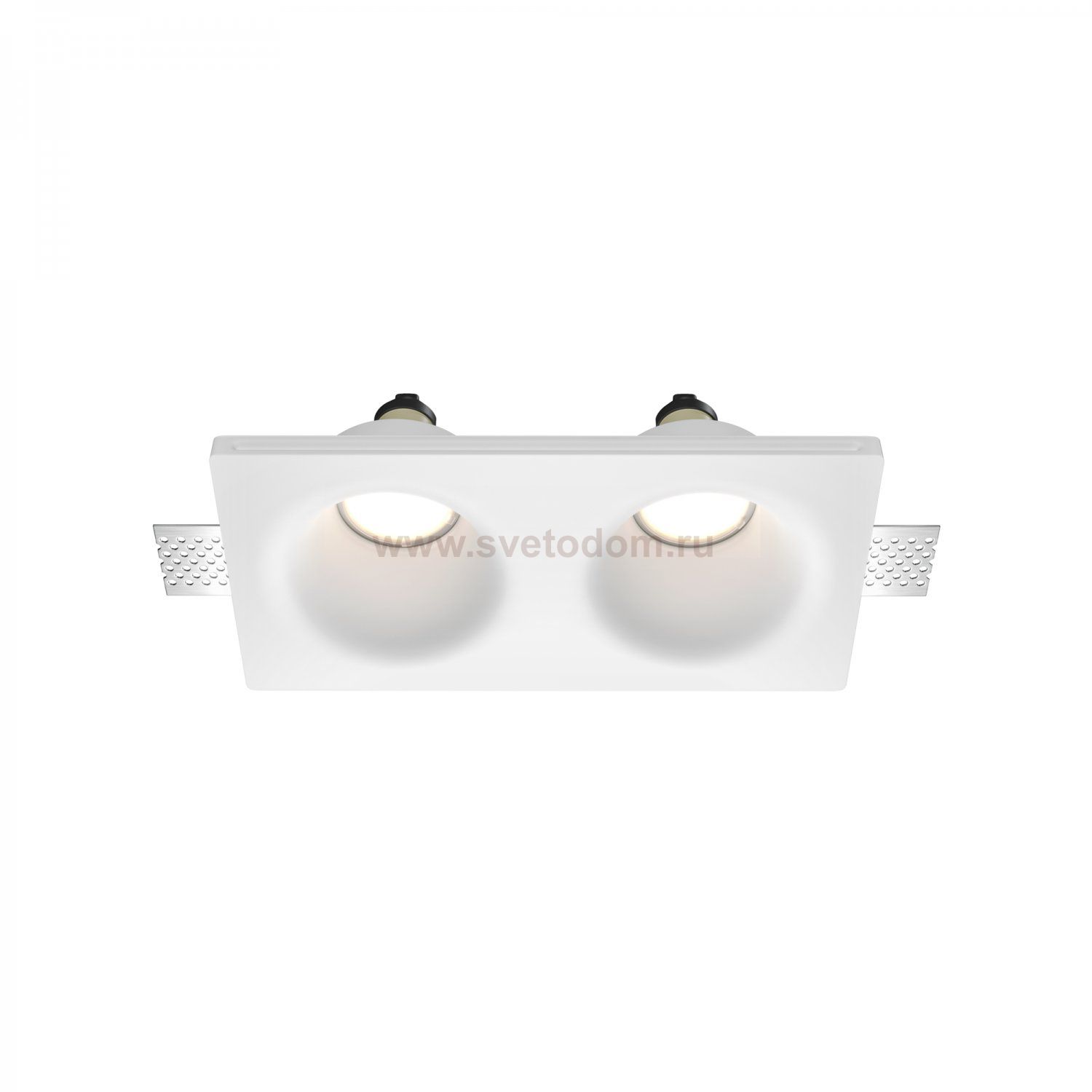 Встраиваемый светильник Maytoni DL002-DW-02-W Gyps Modern