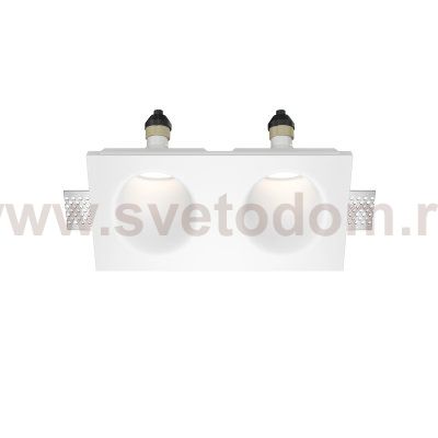 Встраиваемый светильник Maytoni DL002-WW-02-W Gyps Modern