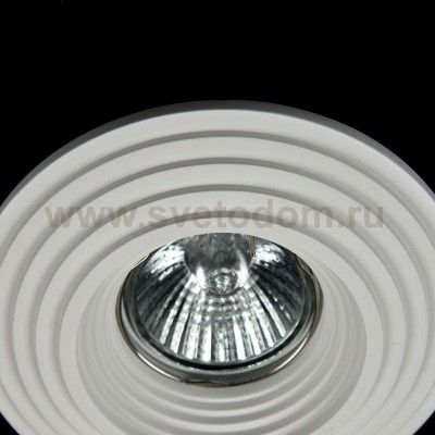 Встроенный светильник Maytoni DL004-1-01-W Gyps