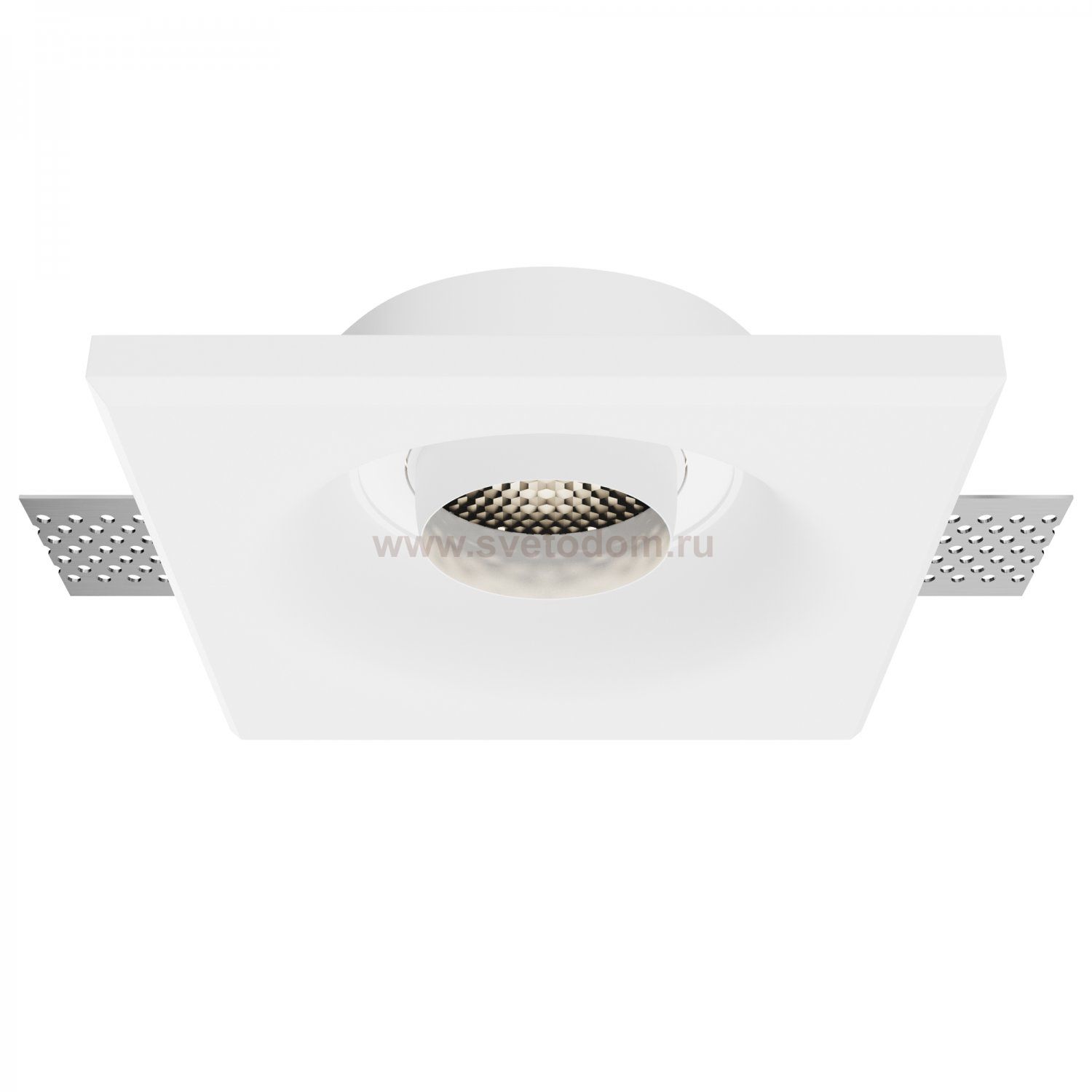 Встраиваемый светильник Maytoni DL006-GU10-RD-W Gyps Modern