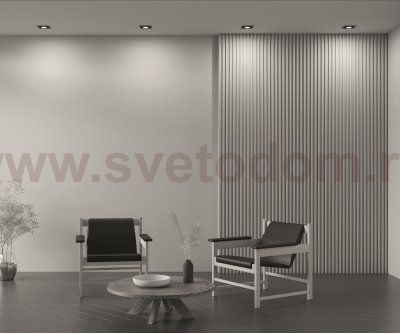 Встроенный светильник Maytoni DL008-2-01-B Metal