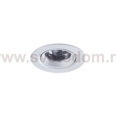 Встраиваемый поворотный белый светильник Maytoni DL014-6-L9W Phill