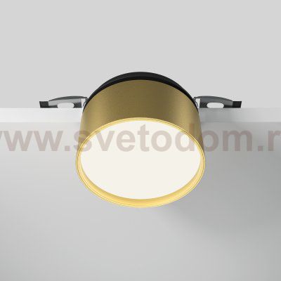 Встраиваемый светильник Maytoni DL024-12W-DTW-BMG Onda