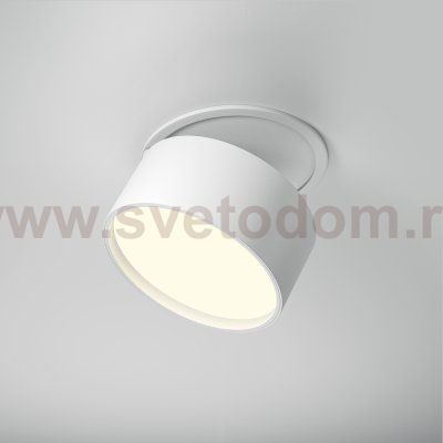 Встраиваемый светильник Maytoni DL024-12W3K-W Onda