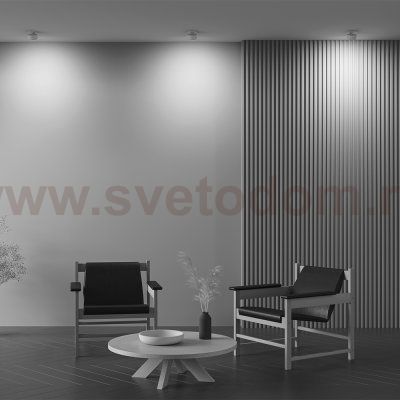 Встраиваемый светильник Maytoni DL024-12W3K-W Onda