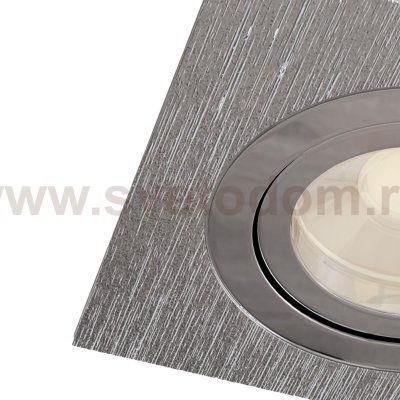 Светильник встраиваемый Maytoni DL024-2-01S никель