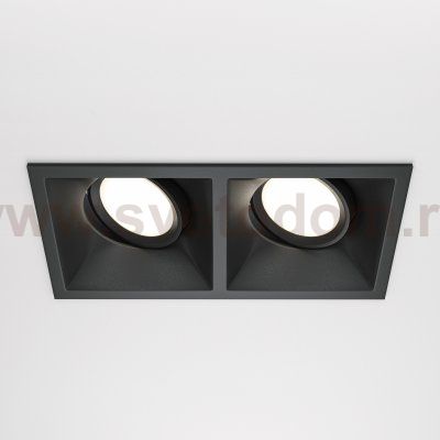 Встраиваемый светильник Maytoni DL029-2-02B Dot