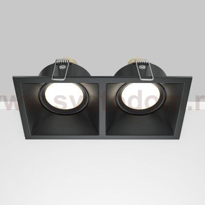 Встраиваемый светильник Maytoni DL029-2-02B Dot