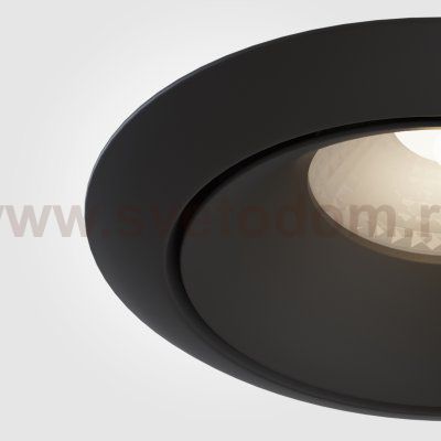 Встраиваемый светильник Maytoni DL030-2-01B Yin