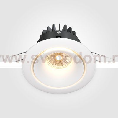 Встраиваемый светильник Maytoni DL031-2-L12W Yin
