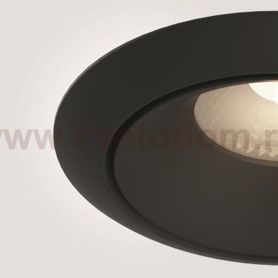 Встраиваемый светильник Maytoni DL031-L12W3K-D-B Yin