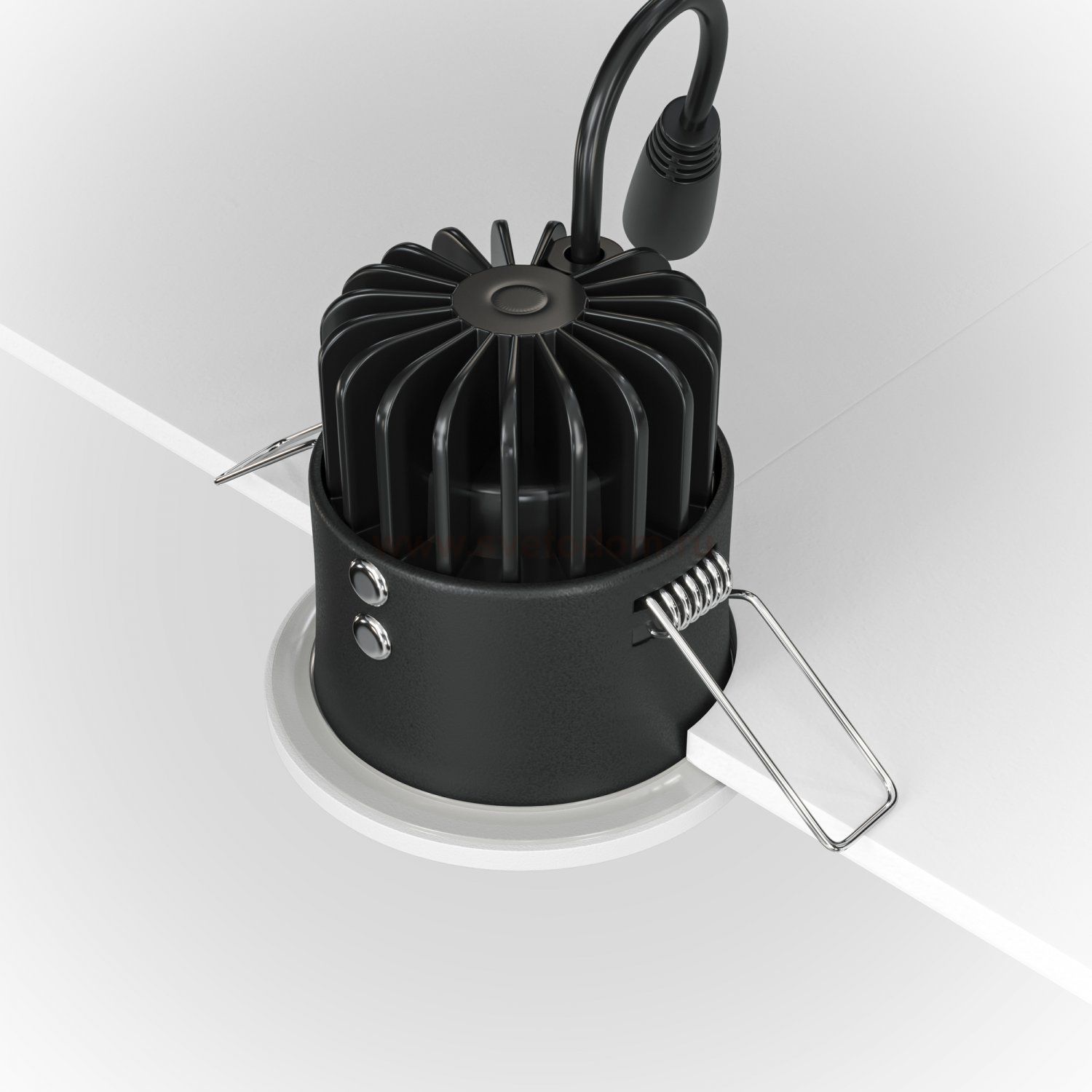 Встраиваемый светильник Maytoni DL034-01-06W3K-W Zoom