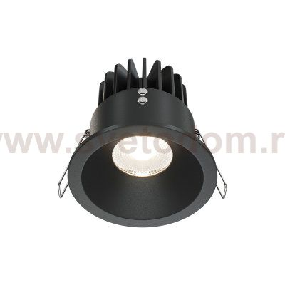 Встраиваемый светильник Maytoni DL034-L12W3K-D-B Zoom