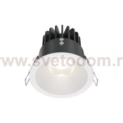 Встраиваемый светильник Maytoni DL034-L12W4K-W Zoom