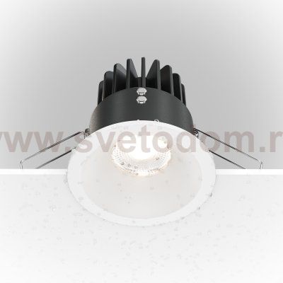 Встраиваемый светильник Maytoni DL034-L12W4K-W Zoom