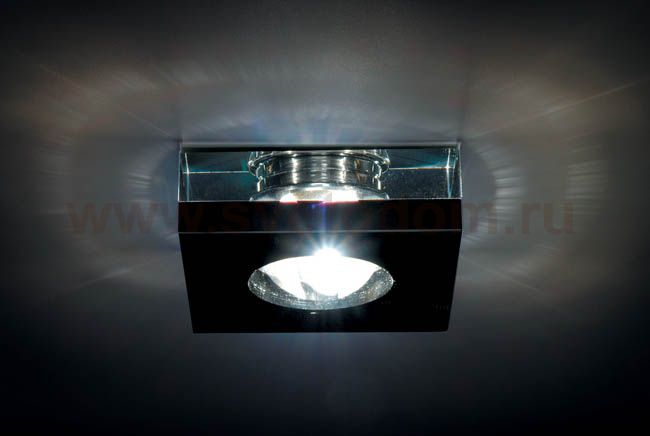 Светильник встраиваемый Donolux DL038SQ/Cl-Black