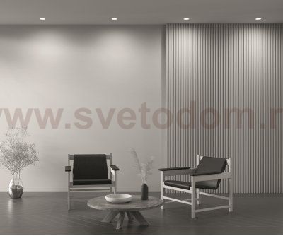 Встраиваемый светильник Maytoni DL042-01-RD-W Dot