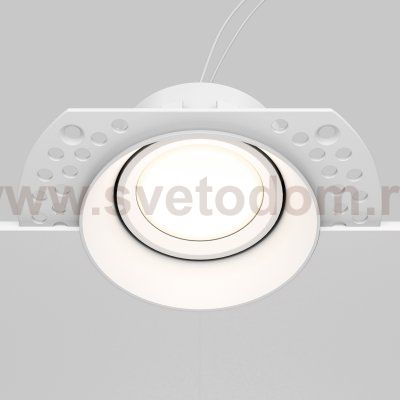 Встраиваемый светильник Maytoni DL042-01-RD-W Dot