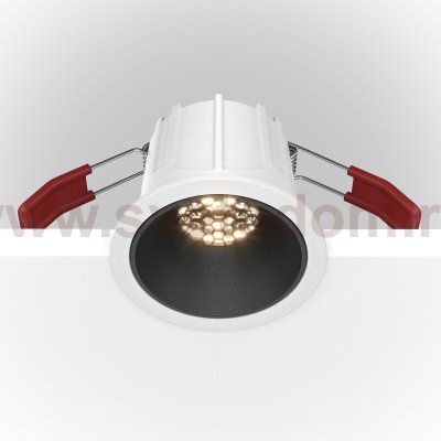 Встраиваемый светильник Maytoni DL043-01-10W3K-D-RD-WB Alfa LED