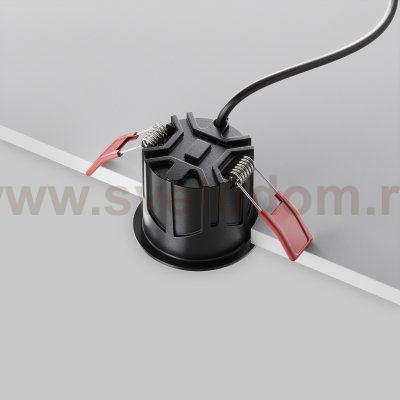 Встраиваемый светильник Maytoni DL043-01-10W3K-RD-B-1 Alfa LED