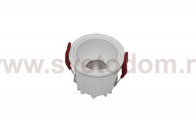 Встраиваемый светильник Maytoni DL043-01-10W3K-RD-W Alfa LED