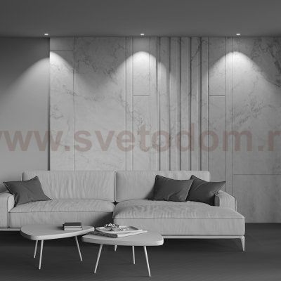 Встраиваемый светильник Maytoni DL043-01-10W3K-RD-W Alfa LED