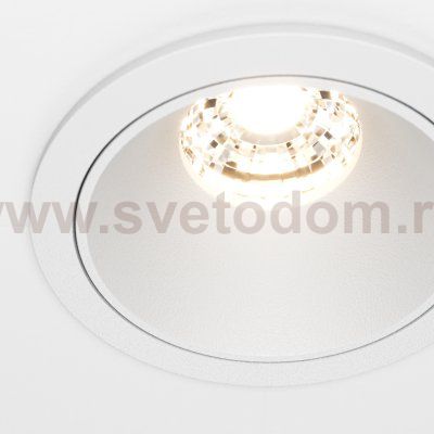 Встраиваемый светильник Maytoni DL043-01-10W3K-RD-W Alfa LED