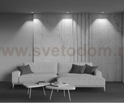 Встраиваемый светильник Maytoni DL043-01-10W3K-SQ-W Alfa LED