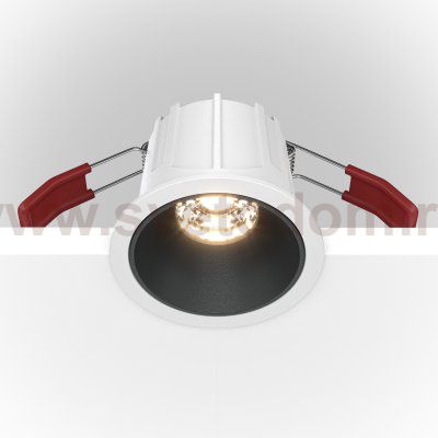Встраиваемый светильник Maytoni DL043-01-10W4K-D-RD-WB Alfa LED