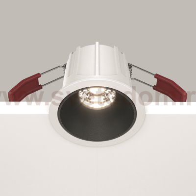 Встраиваемый светильник Maytoni DL043-01-10W4K-D-RD-WB Alfa LED